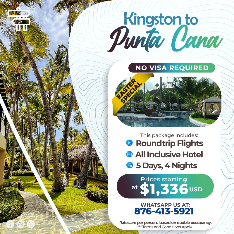 Kingston to Punta Cana Package